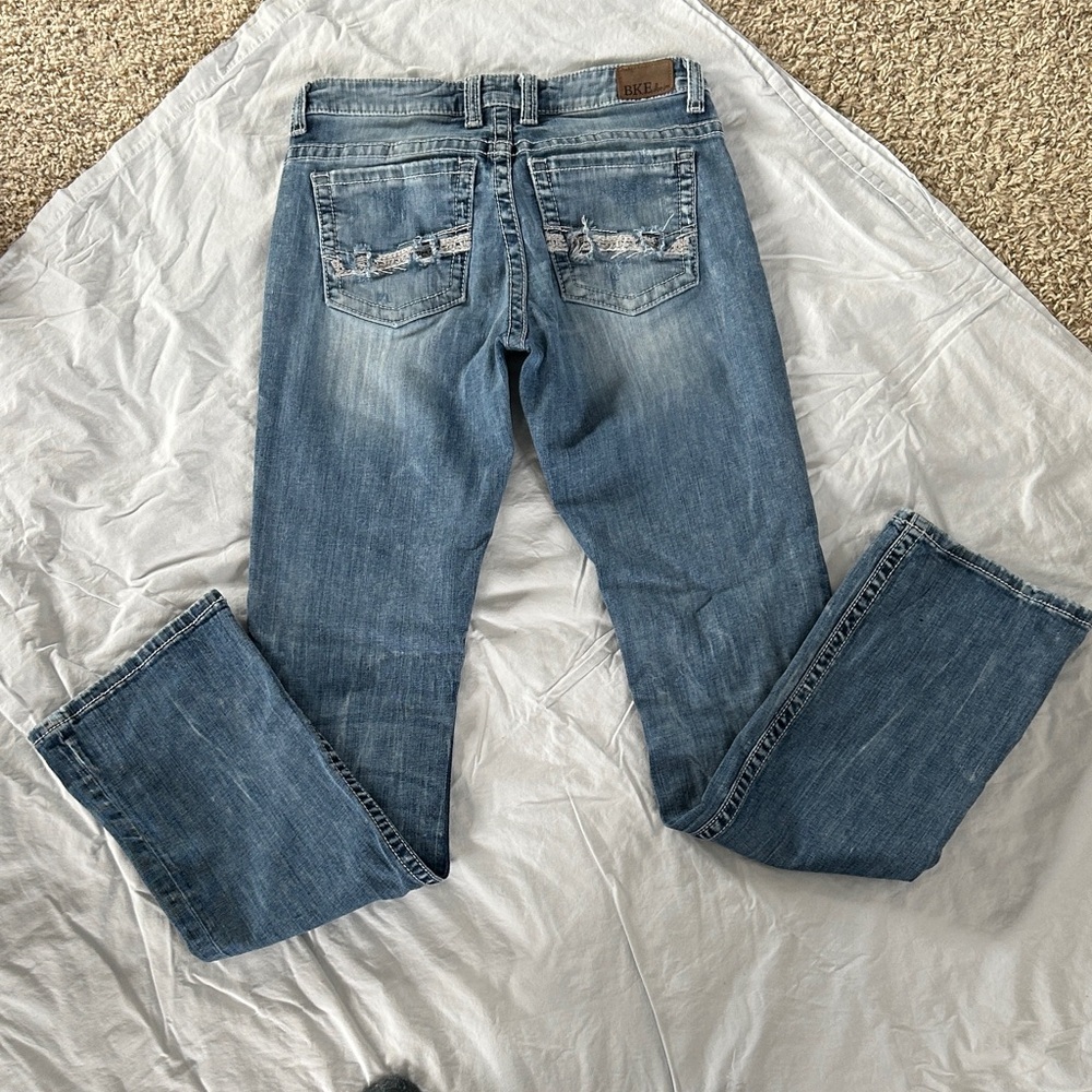 BKE Light Blue Bootcut Jeans